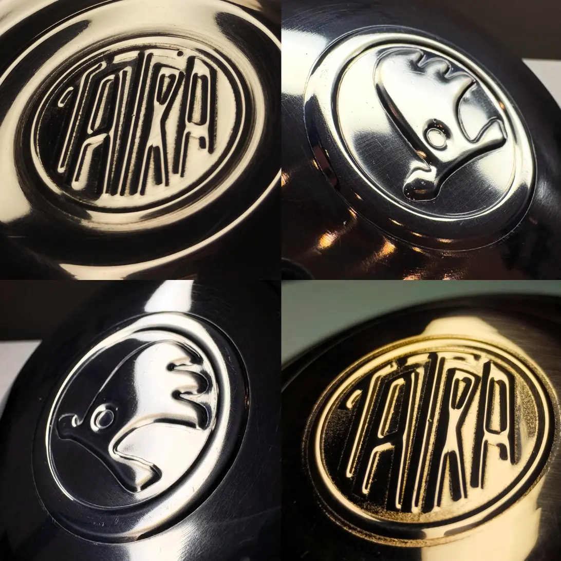 Stamping of Tatra, Škoda emblems