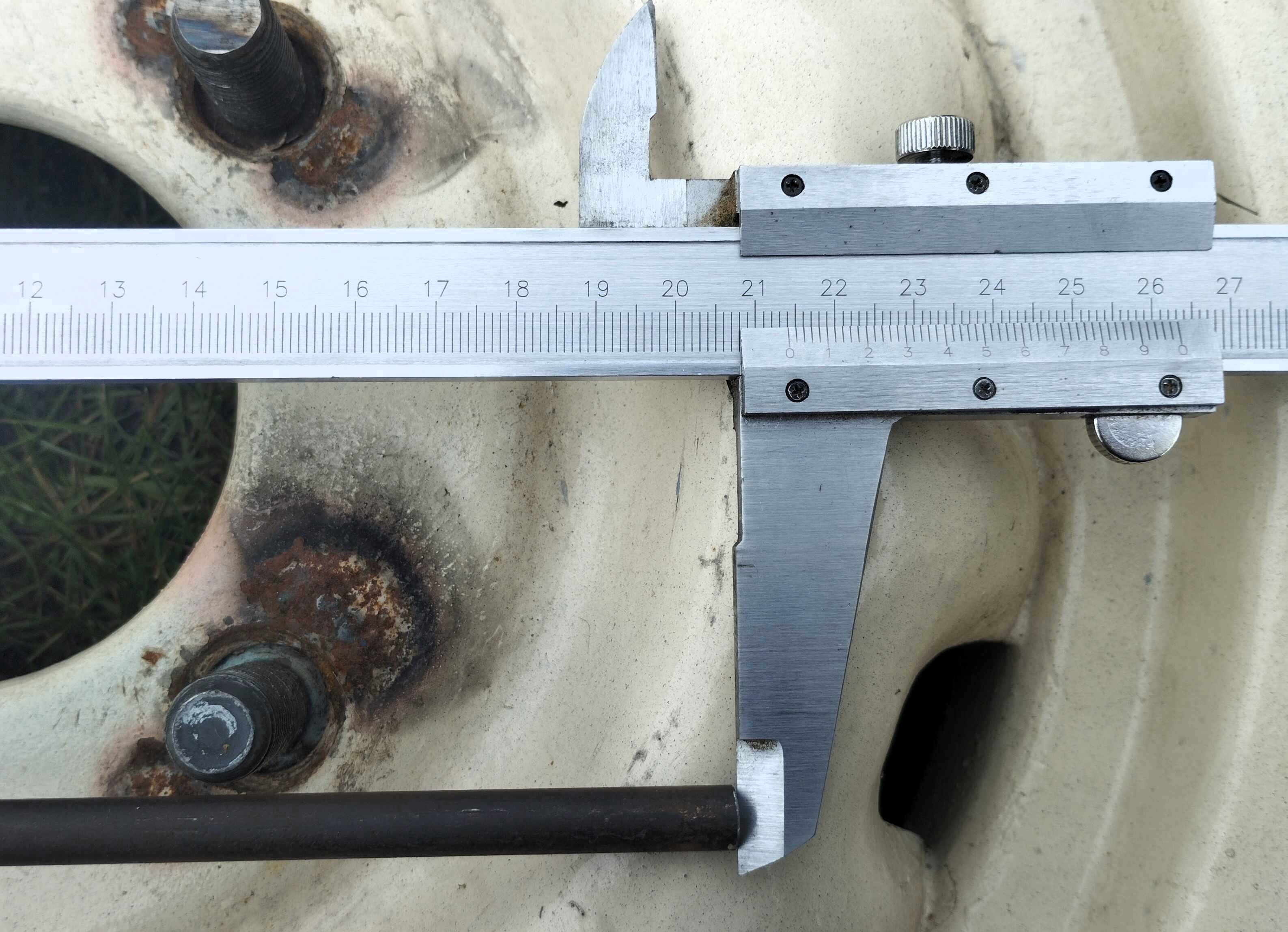 Shortening the rod